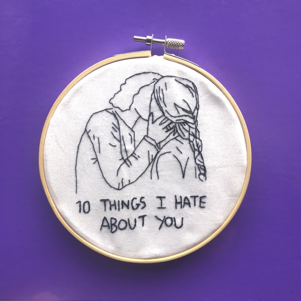 mbroiderybymols's tweet image. Some of the pieces available on my etsy shop (Tom Holland’s Spider-man, Harry Styles in Vogue, Loki from his upcoming series and 10 Things I Hate About You) etsy.me/3sU05aP