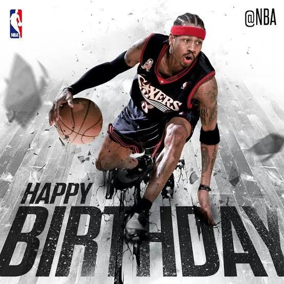 Late happy birthday to Allen Iverson  