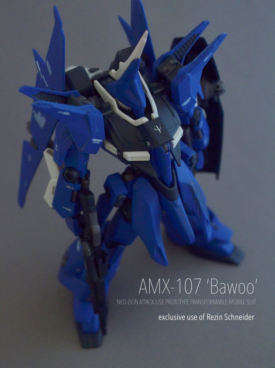 key_gundam_tw's tweet photo. ［complete］#key_bawoo_hg 
改めて撮影しました♪
撮ると余計に粗が目立ちますねw
今回も色々課題発見✨
もっと精進します
•
#keys_library 
#バウ
#bawoo 
#レズンシュナイダー 
#Y_E_T_I_
#フレディと愉快な仲間たち
#ガンプラ
#筆塗り

↓続く https://t.co/cs2FbvvdAH
