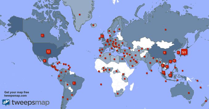 I have 183 new followers from Japan, China, USA, and more last week. See https://t.co/oeQIdmyzC7 
