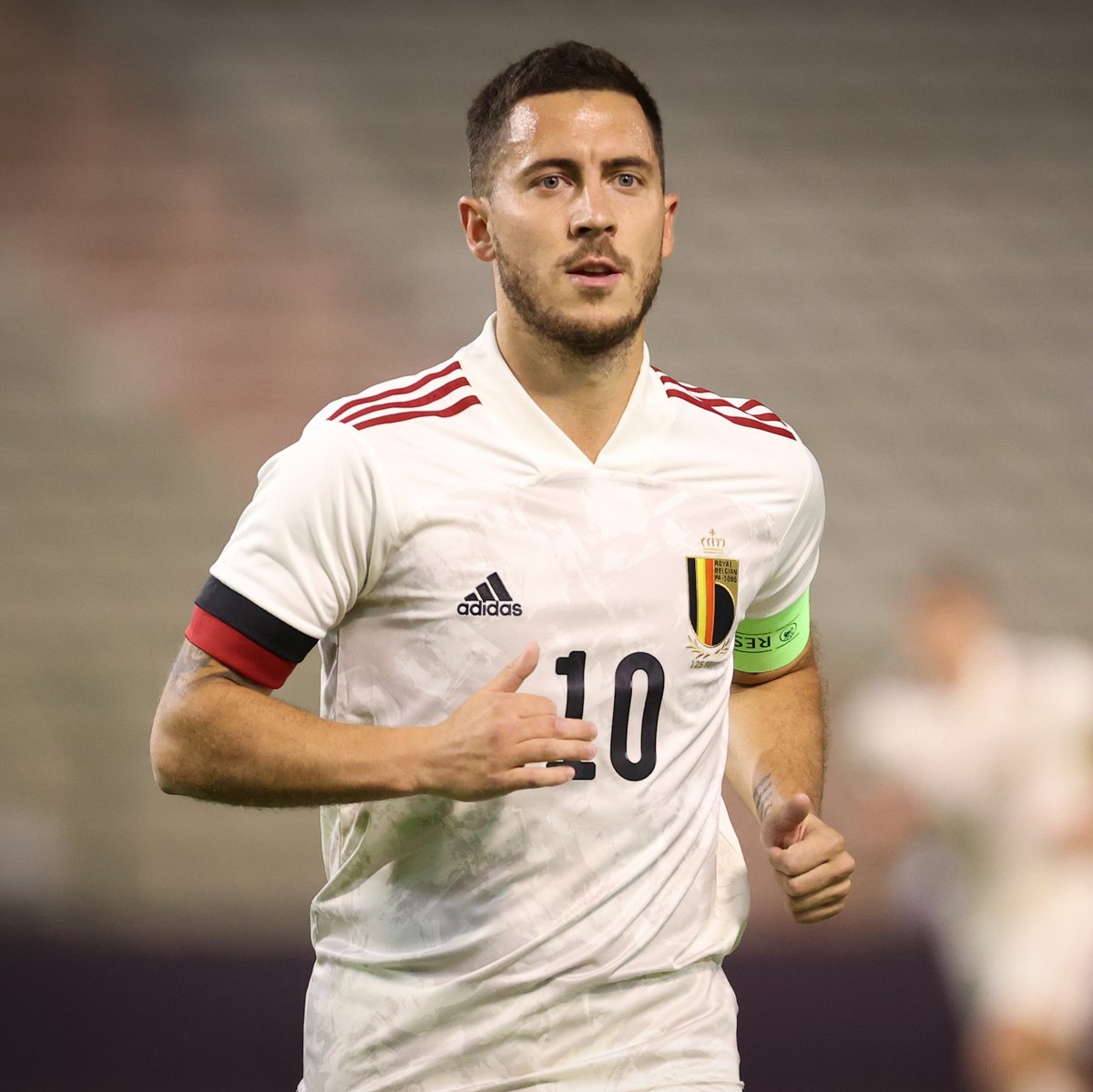 goal's tweet photo. Captain Hazard 🤩

#BEL #EURO2020 https://t.co/0SJWvD7QGh