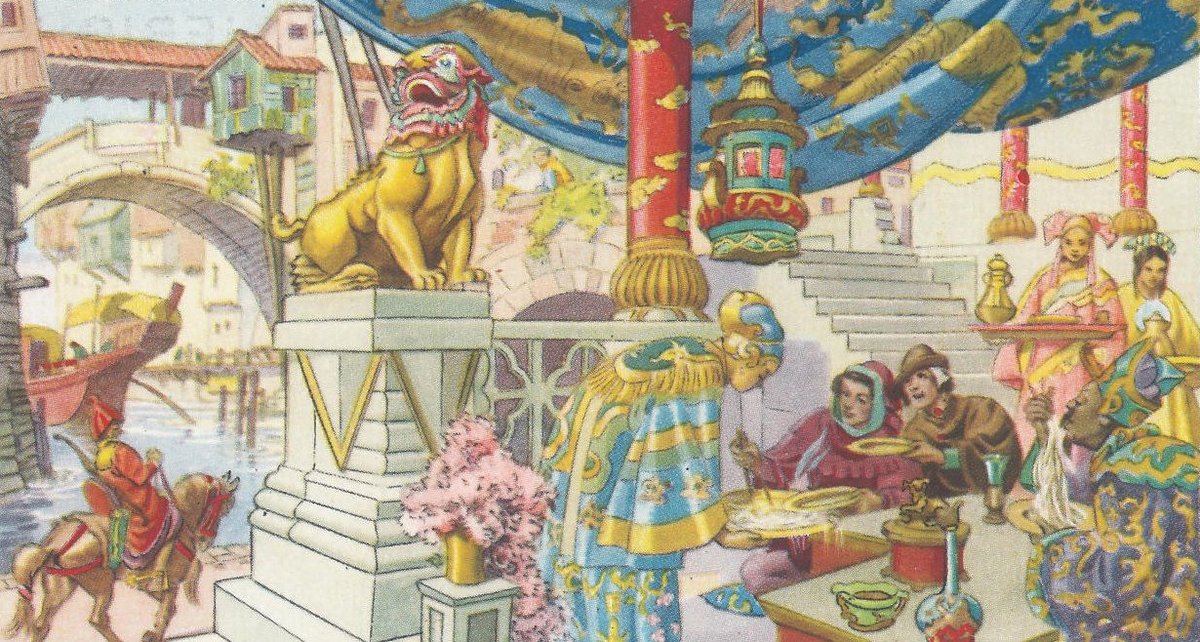 Demain à 13h15 sur la Première, à ne pas manquer "Un jour dans l'histoire" avec Laurent Dehossay, je vous dirai tout sur l'apparition et la propagation du fameux mythe de Marco Polo et des pâtes :) ...