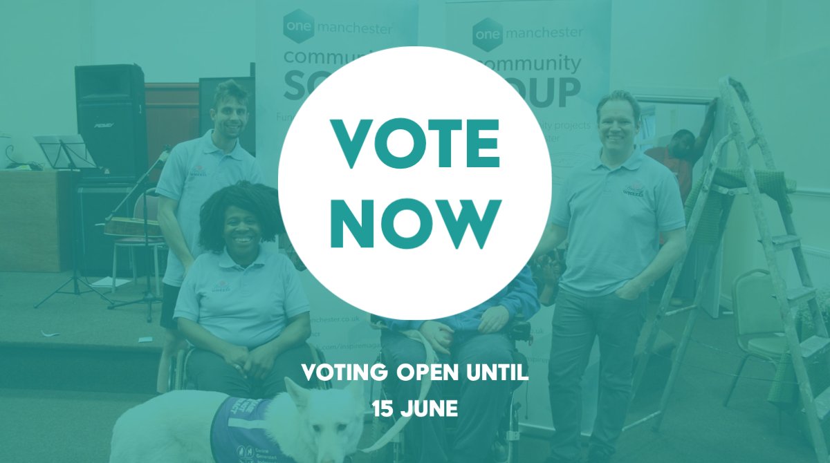 OneMcr's tweet photo. Voting for our latest round of Community Soups is now open! 

Our Community Soups give you the chance to vote for projects that you think will make a difference in your community. 

Watch the videos, and vote for your favourites in three areas! https://t.co/I0NzoglAh9 https://t.co/ZjR1rEVwBd