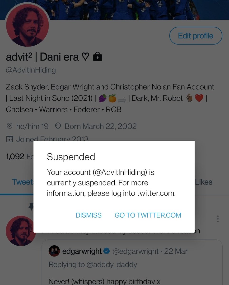 advitreides's tweet image. Hi so my account got s-worded....AGAIN but this time cuz my account got h*cked into when I was deactivated. This sucks low-key cuz I'm on my 4th Account now and I'd just hit 1K on the previous one

Anyway, rt for mutuals pls would appreciate it asf :) 💝