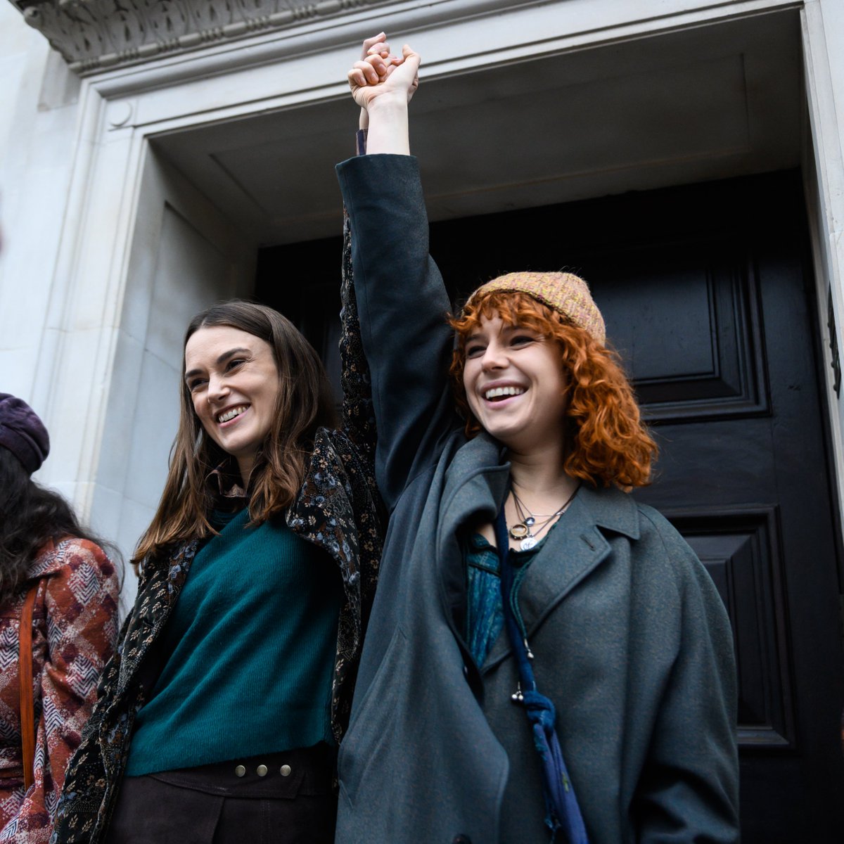 Hands up if you’re watching #MISBEHAVIOUR tomorrow  👊 ♀️

Airing on @SkyTV Cinema Hits at 5:10pm

#Misbehaviour #KeiraKnightley #JessieBuckley