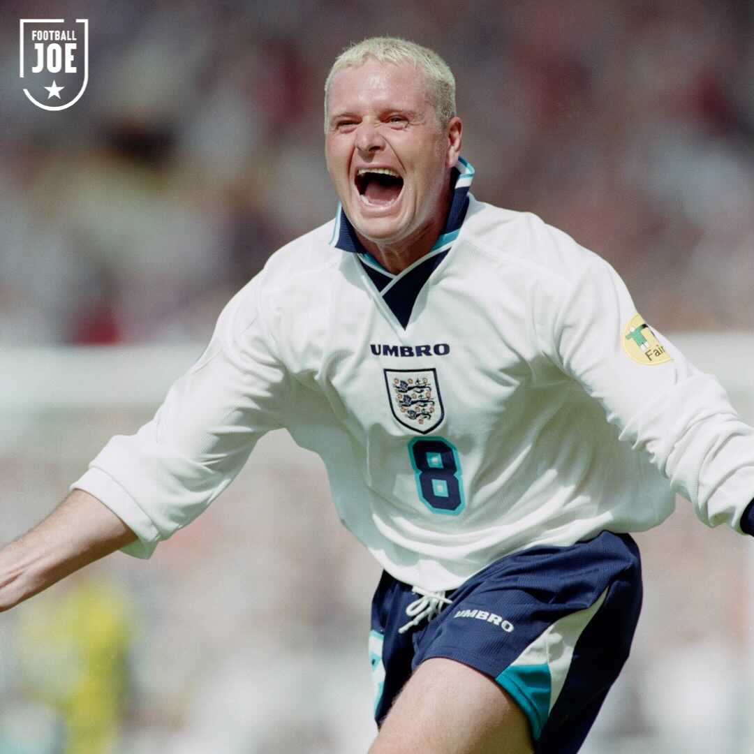 FootballJOE's tweet photo. Phil Foden is going full Gazza at Euro '96, sending our Euros fever levels through the roof 🏴󠁧󠁢󠁥󠁮󠁧󠁿 https://t.co/Blax6MiIEI