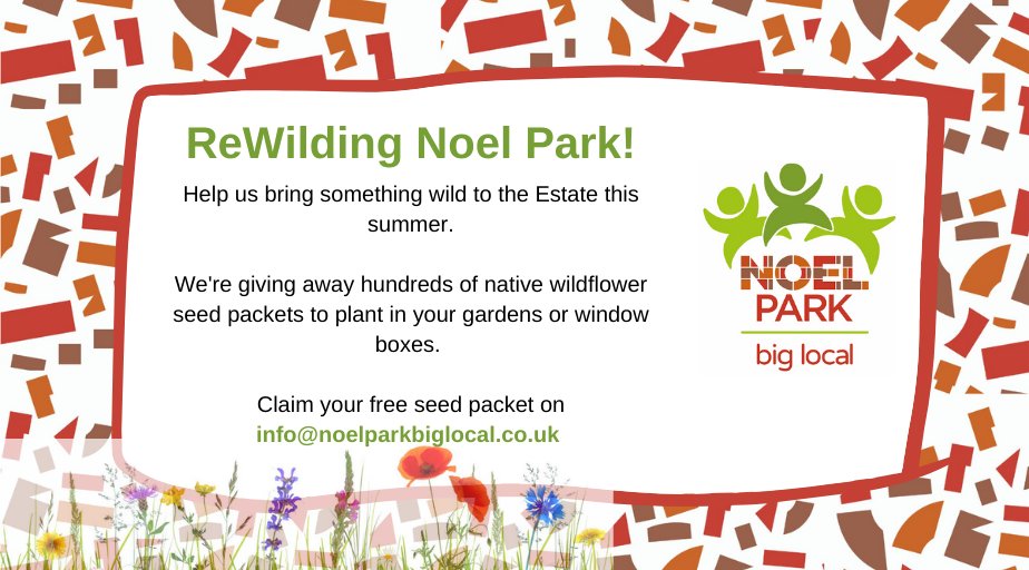 NPBigLocal's tweet image. If you're a resident of Noel Park, don't miss out on your chance to claim your free wildflower seeds packet. Get in touch 👉🏼 info@noelparkbiglocal.co.uk or let us know here or over at our Insta (@npbiglocal) #WildNoelPark
