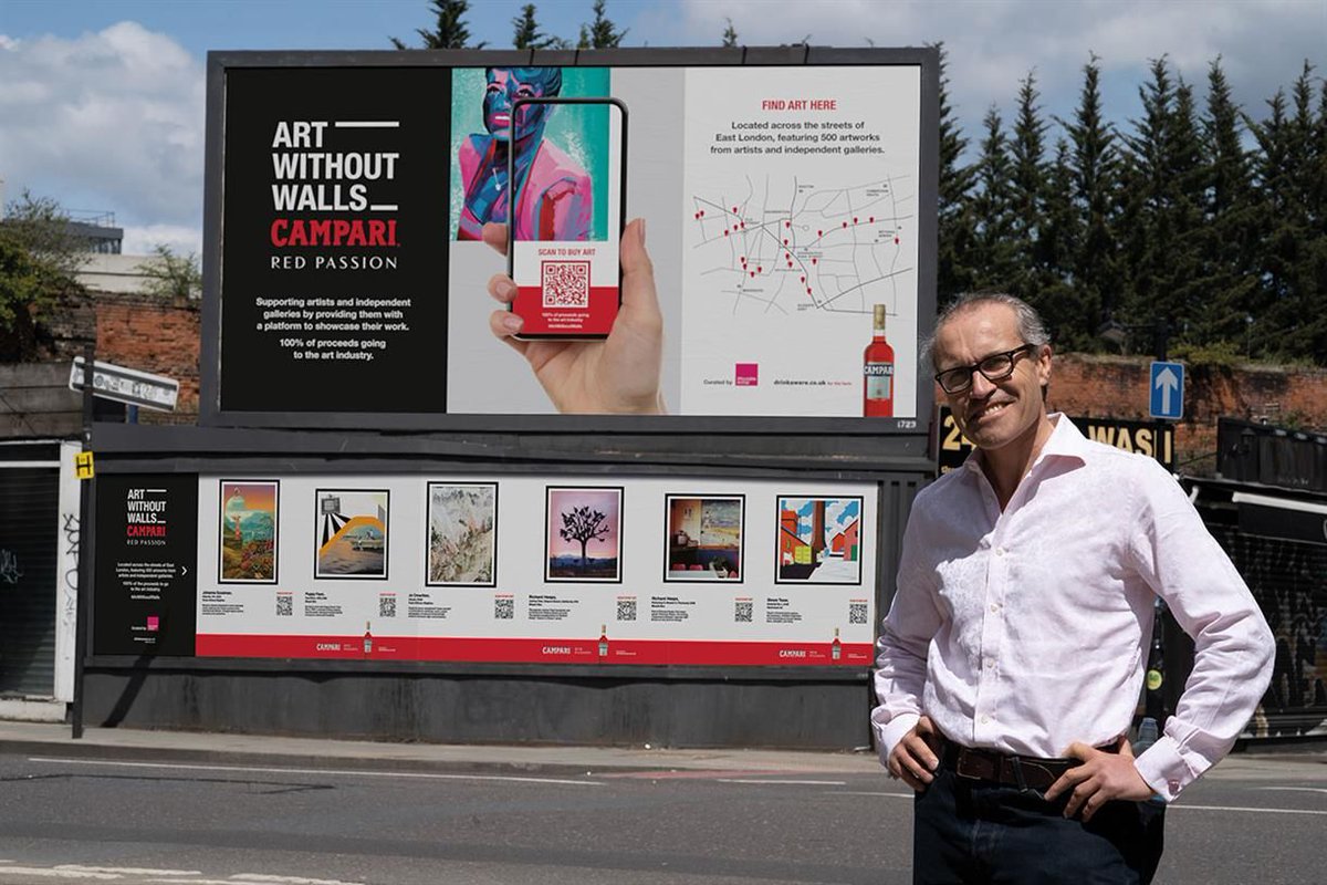 Campaignmag's tweet photo. Campari partners with Affordable Art Fair to create outdoor gallery https://t.co/21S766r3R1 https://t.co/pQkkg8Pjkv