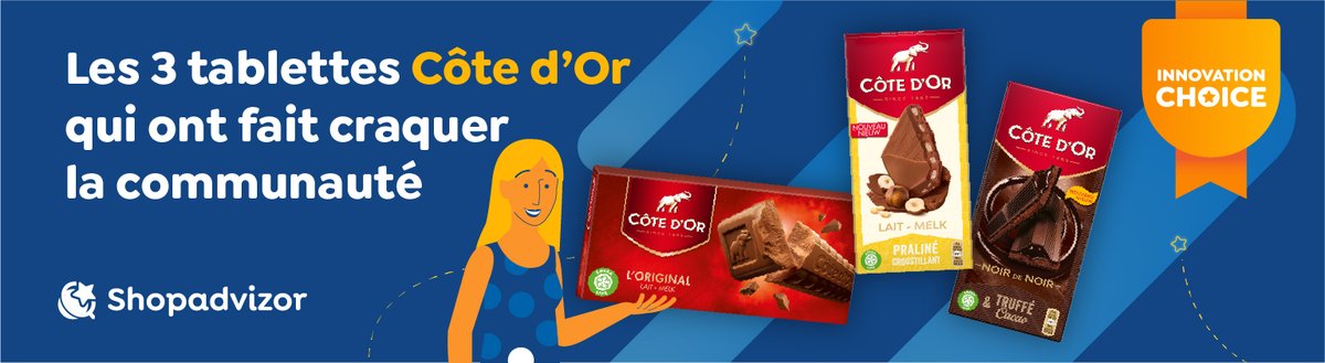 ShopAdvizorFr's tweet photo. Niveau chocolat vous êtes plutôt ?
🖤 Noir
🤎 Au lait
🌰 Praliné

🍫 La communauté a adoré ces 3 chocolats #CôtedOr et leur ont décerné un #InnovationChoiceShopadvizor https://t.co/9gDYDjtR3s