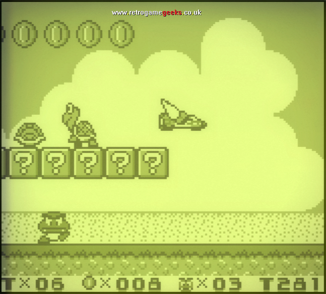 RetroGameGeeks's tweet photo. TRANSBOT TUESDAY: SUPER MARIO LAND 2 - 6 GOLDEN COINS This week he's heading back to 1992 to help Mario get his island back. A fantastic Game Boy platform game this also introduced Wario, did you ever reach the castles throne room? #retrogaming #Nintendo #Mario #GameBoy #gaming https://t.co/5Pvl65AjnS