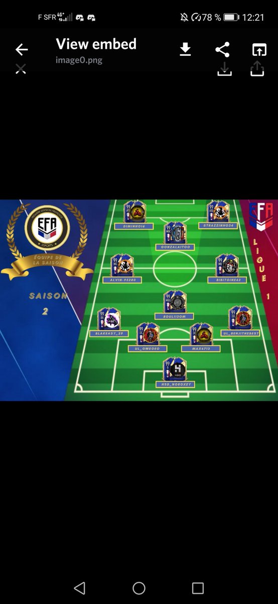 10Diminho10's tweet photo. Joueur libre
Poste : BU
Ancien Club : Eclezia Esport, evere tigers 
Exp: VPN, Vpg, Efa ligue, Acf

Rt apprécié bonne journée 😁

@AgentDuCP @Recrutementfifa
@ClubPro_FR @EfaOffficiel @LigueAcf @RTduCP @belgique_vpg @VPGFrance_ @FVPAeSport https://t.co/9jK5qxDMrT