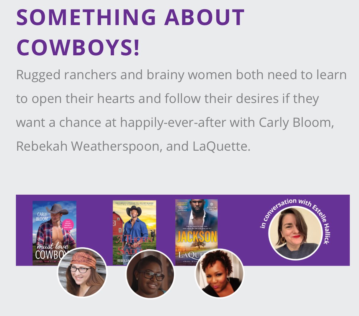 JoyfullyReviewd's tweet photo. See y’all in a few! @VanessaRiley @KwanaWrites @FarrahRochon (ty 4 the disc code!) @LaQuetteWrites @RdotSpoon @thatsostelle @readforeverpub @msthienkim @KensingtonBooks @BerkleyRomance @SourcebooksCasa 

#edelweissbookfest #virtualbookevent #romancebooks

https://t.co/XVrfmmAAjr https://t.co/T0HK8taU1k