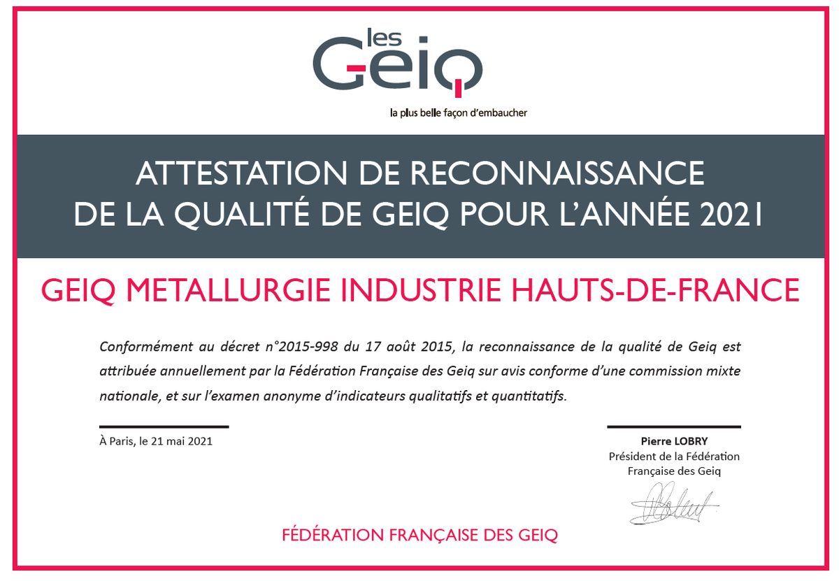 GEIQ MI / GESMI HDF tweet media