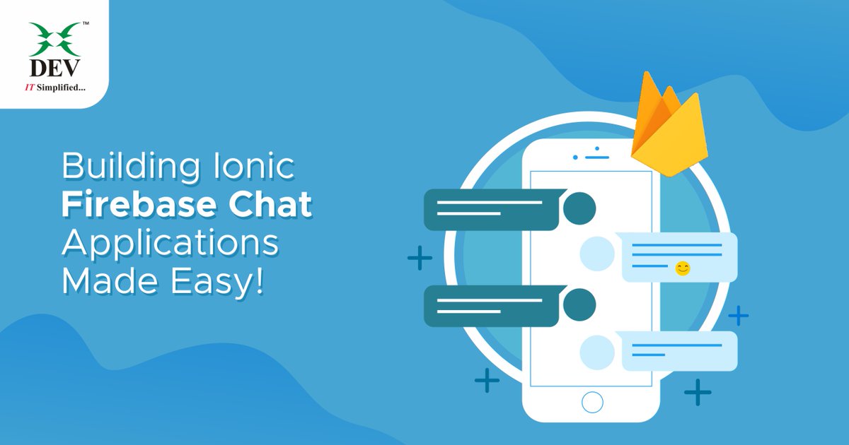 DEVITPL's tweet image. Building chat applications on Firebase using Ionic will be easy for you if you read the article by a DEV IT.
Visit &amp;gt;&amp;gt; blog.devitpl.com/how-to-build-f…

#ionicfirebase #mobileapplicationdevelopment #mobileapps #blogging
