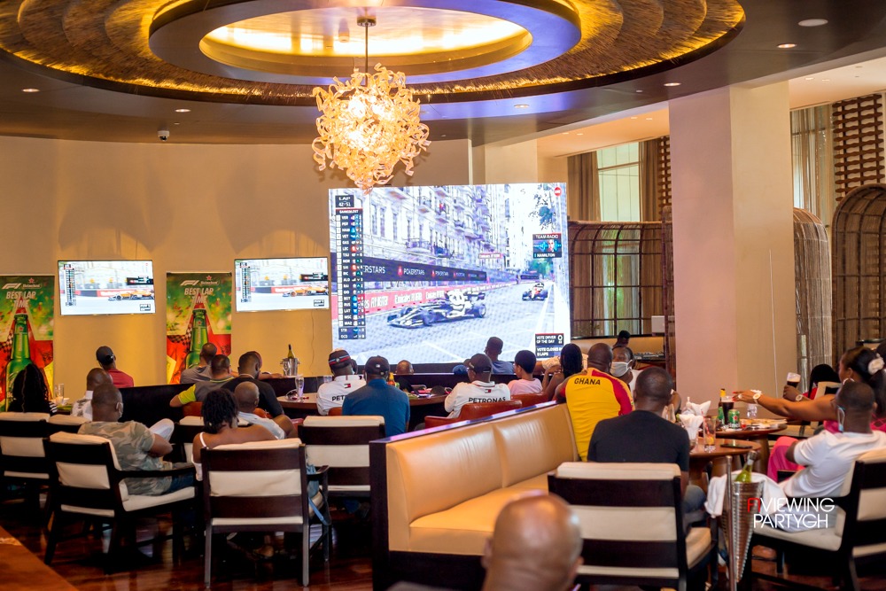 DStv_Ghana's tweet photo. There's never a dull moment at the #F1ViewingPartyGH. Thanks to all who were at the Kempinski Hotel for live viewing of the #AzerbaijanGP.
Next stop: #CanadianGP🔥🔥🔥 https://t.co/ngVWHqiHVV