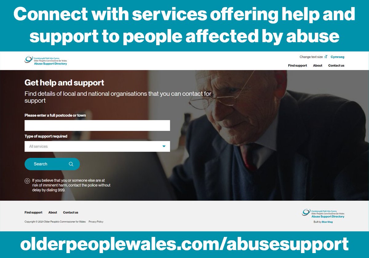 NISBWales (@nisbwales) on Twitter photo The Older People’s Commissioner for Wales <a href="/talkolderpeople/">Older People’s Commissioner for Wales</a> has launched a new website to help older people who are being abused, or those at risk, find the information, advice and support they need: bit.ly/3v1EEVE The Older People’s Commissioner for Wales <a href="/talkolderpeople/">Older People’s Commissioner for Wales</a> has launched a new website to help older people who are being abused, or those at risk, find the information, advice and support they need: bit.ly/3v1EEVE