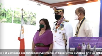 The Philippine Legion of Honor is being awarded to the outgoing FOIC, PN, VADM BACORDO PN. #ModernandMulticapablePHNavy