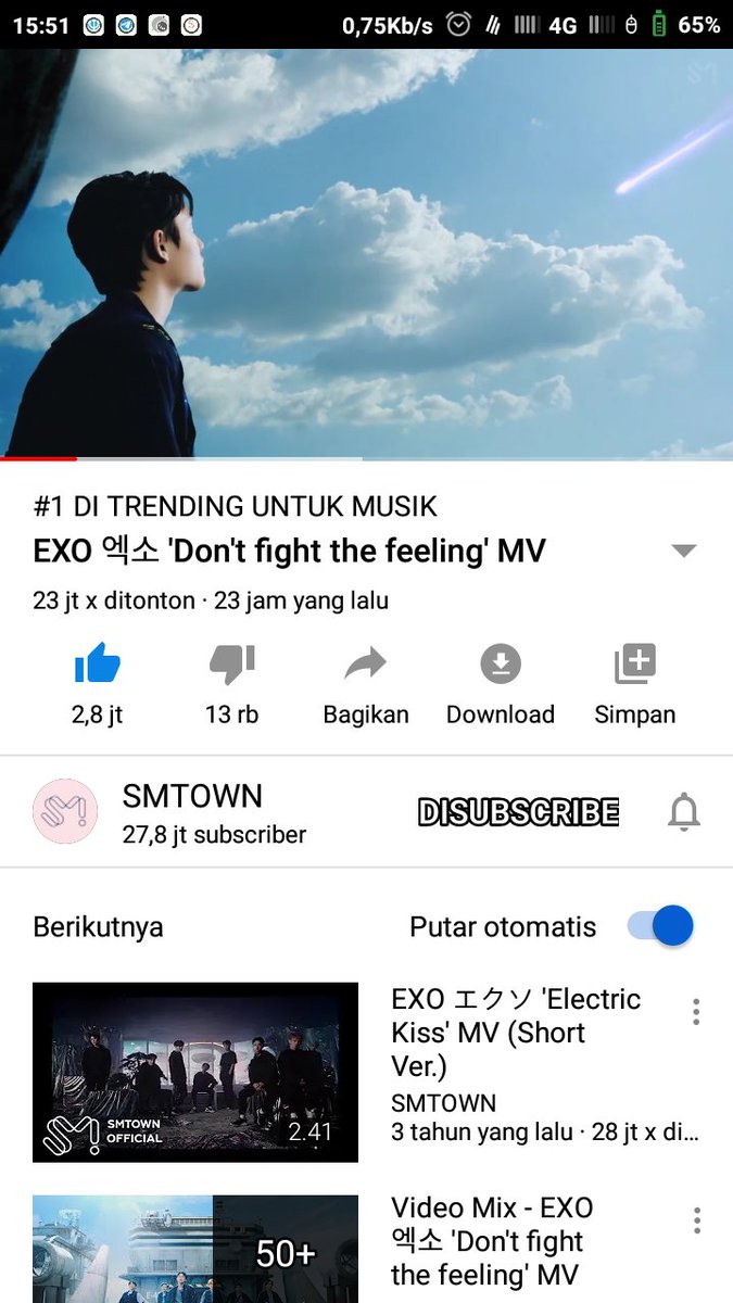 EFalupfi's tweet photo. Siapa kita??! 

EXO-L!!! GOD JOOB GAES

TRENDING 1

#DONT_FIGHT_THE_FELLING #EXO_L #EXO #EXOcomeback #weareoneEXO #LUNARTEAM #LunarEclipse2021 #SEHUN #KAI #CHANYEOL #BAEKHYUN𓃥 #LAY #XIUMIN  #KYUNGSOO #Trending https://t.co/PFsQ0UpYPo