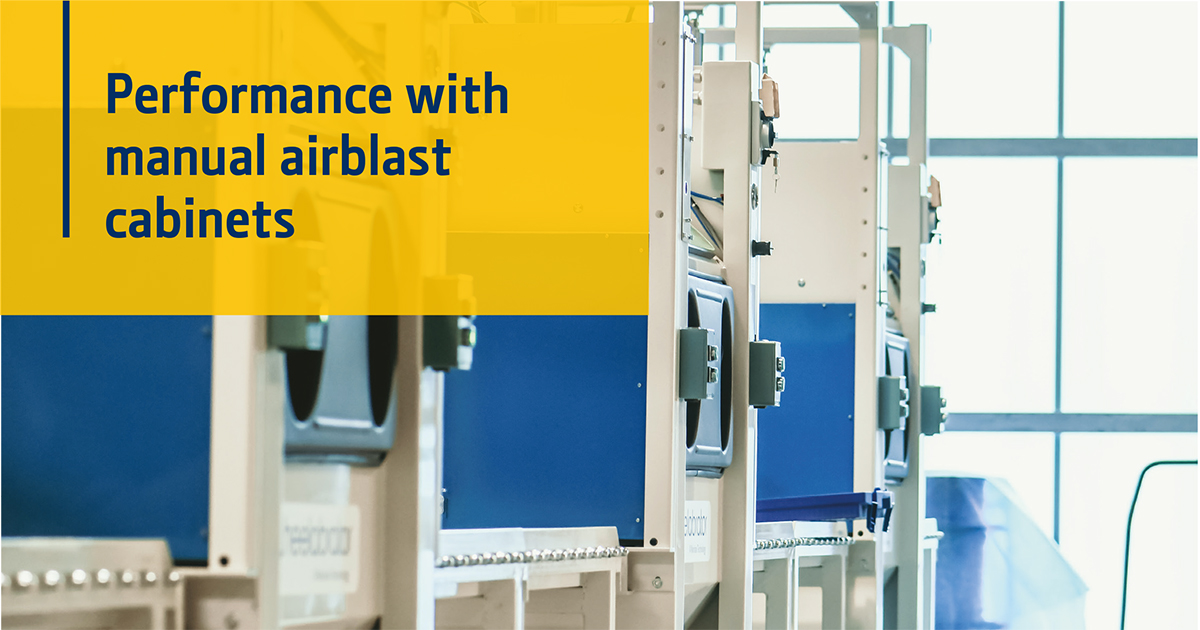 Our Ventus airblast cabinets are a favourite for rail, aerospace and medical applications. 
Learn more about Ventus and get in touch with us: ow.ly/IQZu50EVszz