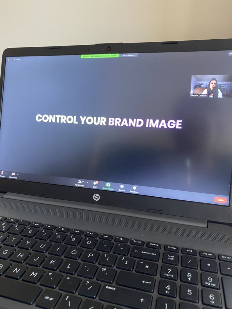 “It’s important to control your personal brand image and not to let others do that for you” One of many take away points from a brilliant <a href="/ForwardAndThink/">Forward & Thinking</a> #HBW2021 event