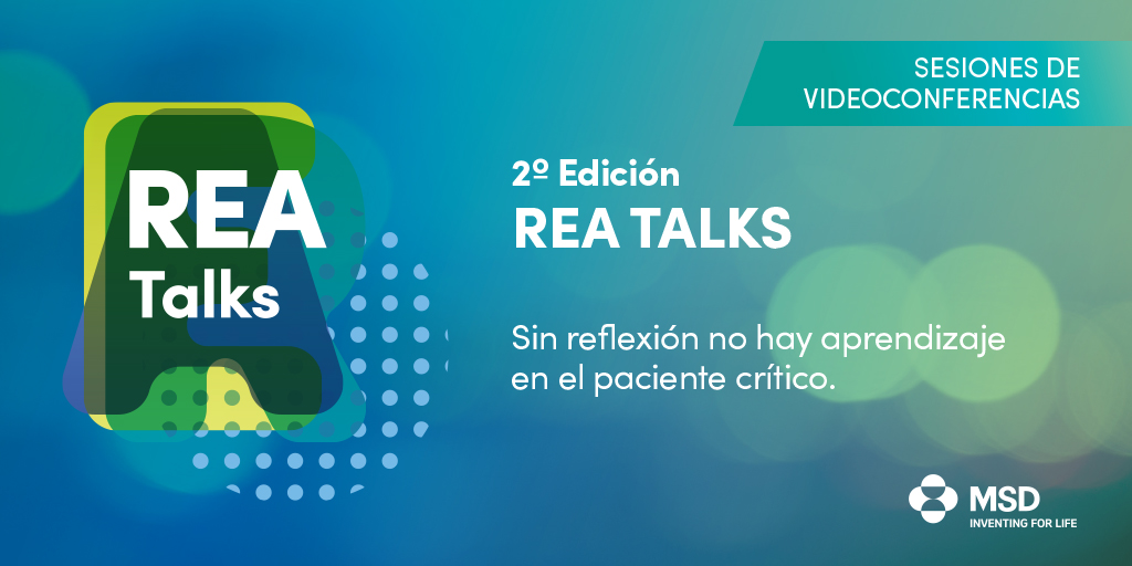 msd_es's tweet photo. 🔊 🔔 ¡Ha llegado el día! Hoy damos comienzo a la 3º sesión de las #REATALKS! Le esperamos a las 🕒16.30 h a través del siguiente enlace https://t.co/AVyHNqpiRg . "Sin reflexión no hay aprendizaje en el paciente crítico" 🙌🏾 #UCI #Anestesia #Infecciosas https://t.co/ukVfaxkac9