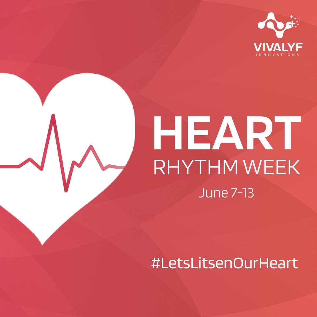 World Heart Rhythm Week - June 7 to 13, 2021

The aim of World Heart Rhythm Week is to raise awareness of symptoms of Arrhythmia - a disorder that is affecting the rhythm of the heartbeat!

#LetsListenOurHearts #HeartRhythmWeek 

#heartrhythm #electrophysiology #medical