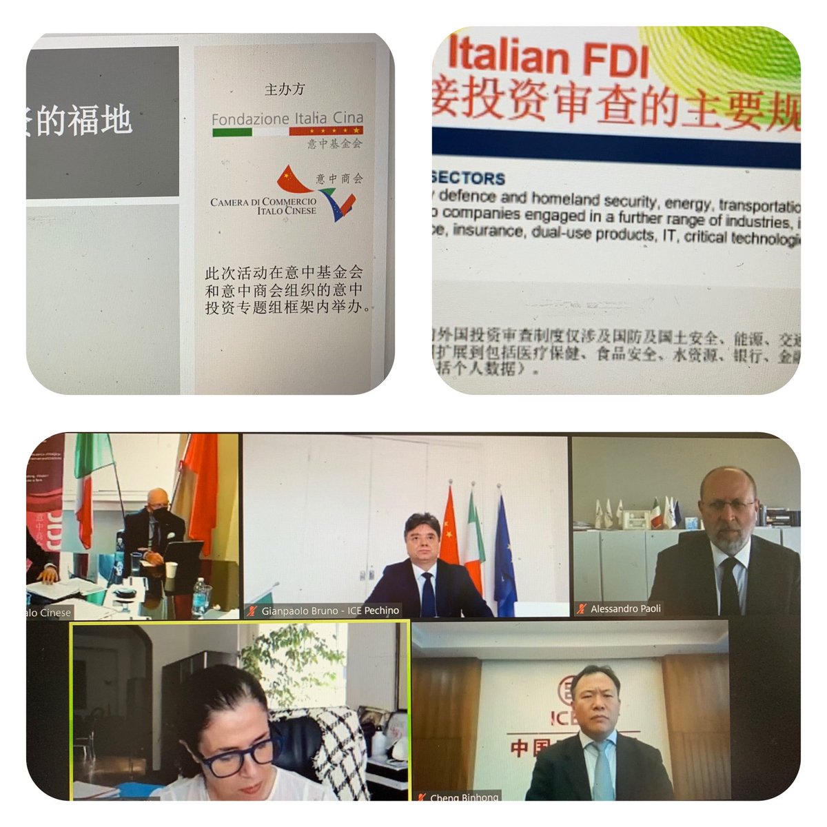 #FondazioneItaliaCina”Italy Land of attractivness for foreign investors”
Live now