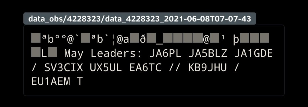 And finaly I get to CubeBel-1 leaderboard! Thanks to station OZ7SAT that was offline in may 😅