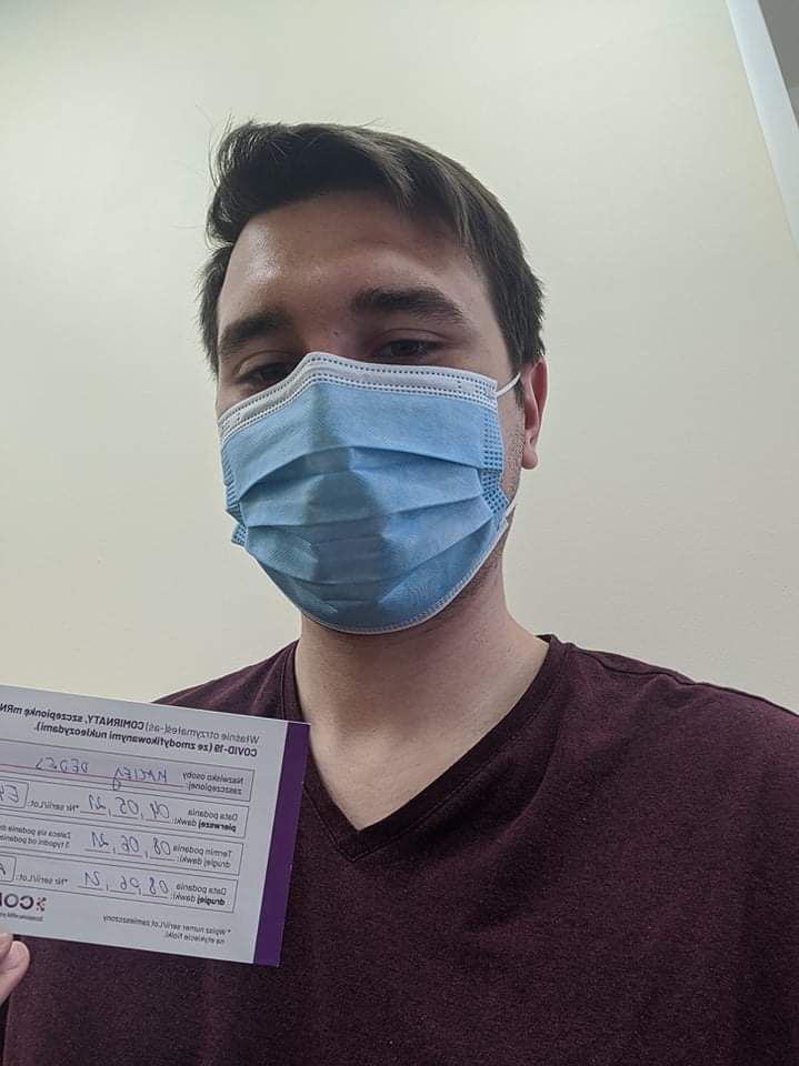 dmaciekd's tweet image. Cyk, druga dawka wleciała

Całkiem fajnie @szczepimysie 
#szczepimysie #FullyVaccinated