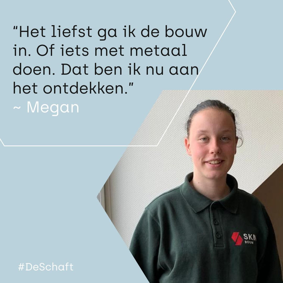 SKNBouw's tweet photo. Tijn, Megan en Dylano lopen momenteel een dag per week stage bij ons. Belangrijk om ruimte te maken voor leerlingen. Zo maken ze kennis met het echte werk. Jonge mensen willen we mooie kansen bieden! Zet em op in de komende weken! 
#DeSchaft #MensenMakenHetWerk #DeBouw https://t.co/JAT3AlA6jR