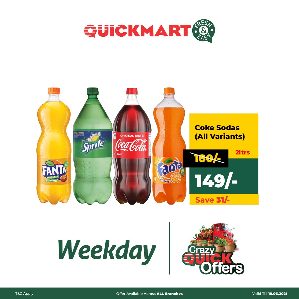 QuickmartKenya's tweet photo. Worried about how much shopping you need to do? No stress, our #WEEKDAYOFFERS  are back and better! Visit your local branch to get the best discounts on products you love. Usitense, We gat you!

🚩 Valid across all branches https://t.co/mq6ZnuAoo2