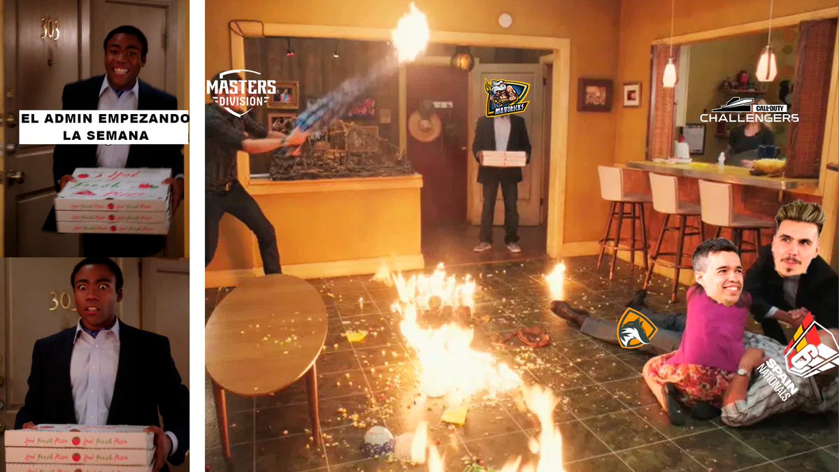 Se nos va la cosa de las manos estos días🙃

#CDL2021 Knockout - Hoy 21:00
#R6SpainNationals - Hoy 19:00
#MastersDivision PlayOffs