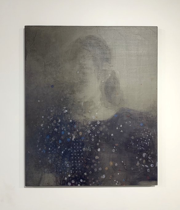 GALLERY WATERで展示中の朝長弘人君の展示を見てきました。
色遣いが美しかった… 