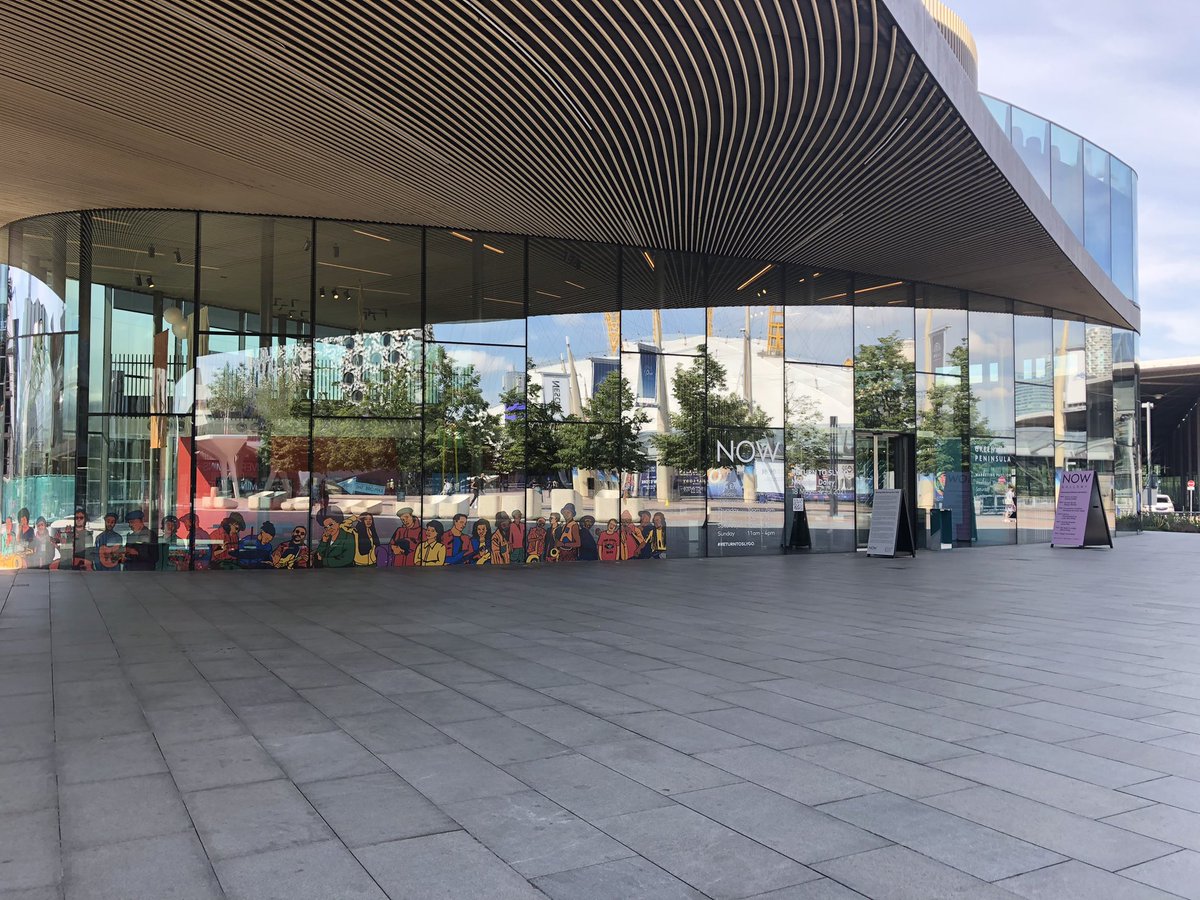 liagibap1966's tweet photo. Out and about seeing some art today. Started the journey with a leisurely ride on the 132 bus to North Greenwich, next stop Peckham Rye #NOWGallery #art #slygo #NicholasDaley https://t.co/vpy7Vr0vEK
