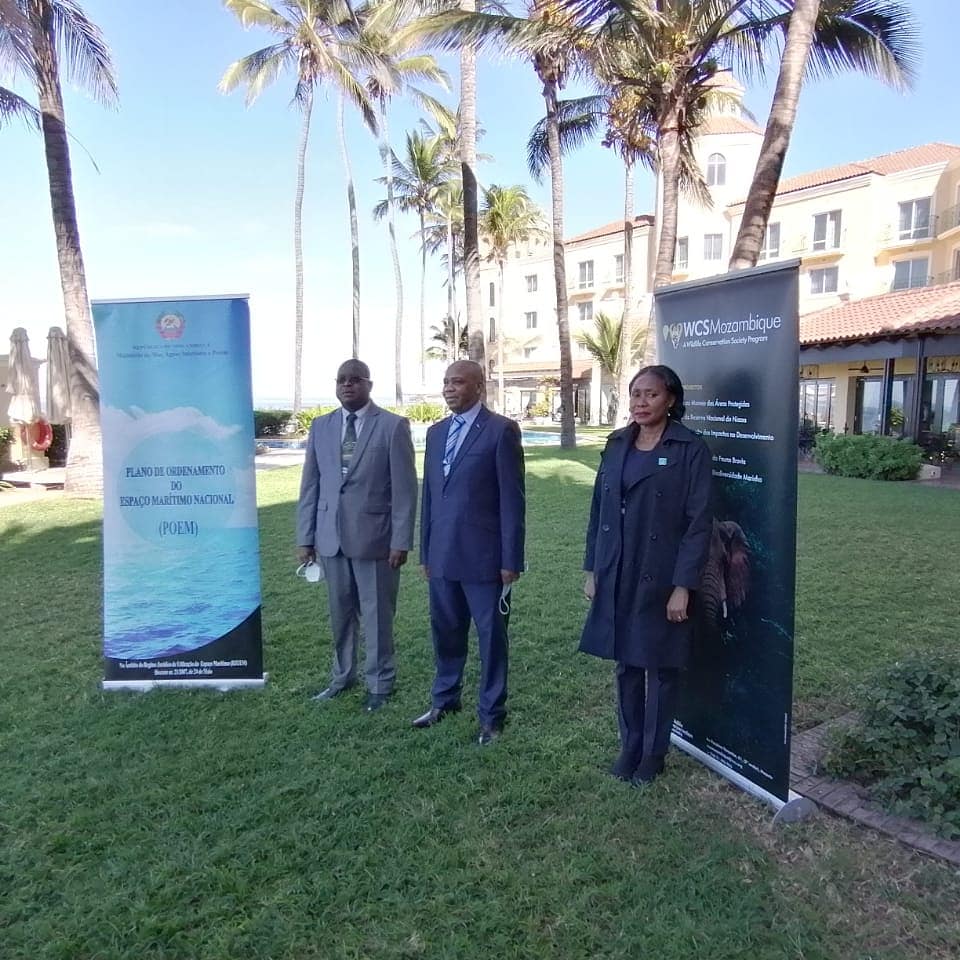 WCSMozambique's tweet photo. A WCS assinou hoje (8 de Junho), em Maputo, um memorando de entendimento com o Ministério do Mar, Águas Interiores e Pescas (MIMAIP) no âmbito da elaboração do plano de ordenamento do espaço marítimo (POEM).
#wcsmocambique
#mimaip
#DiaMundialOceanos https://t.co/cFdEf8Cs1S