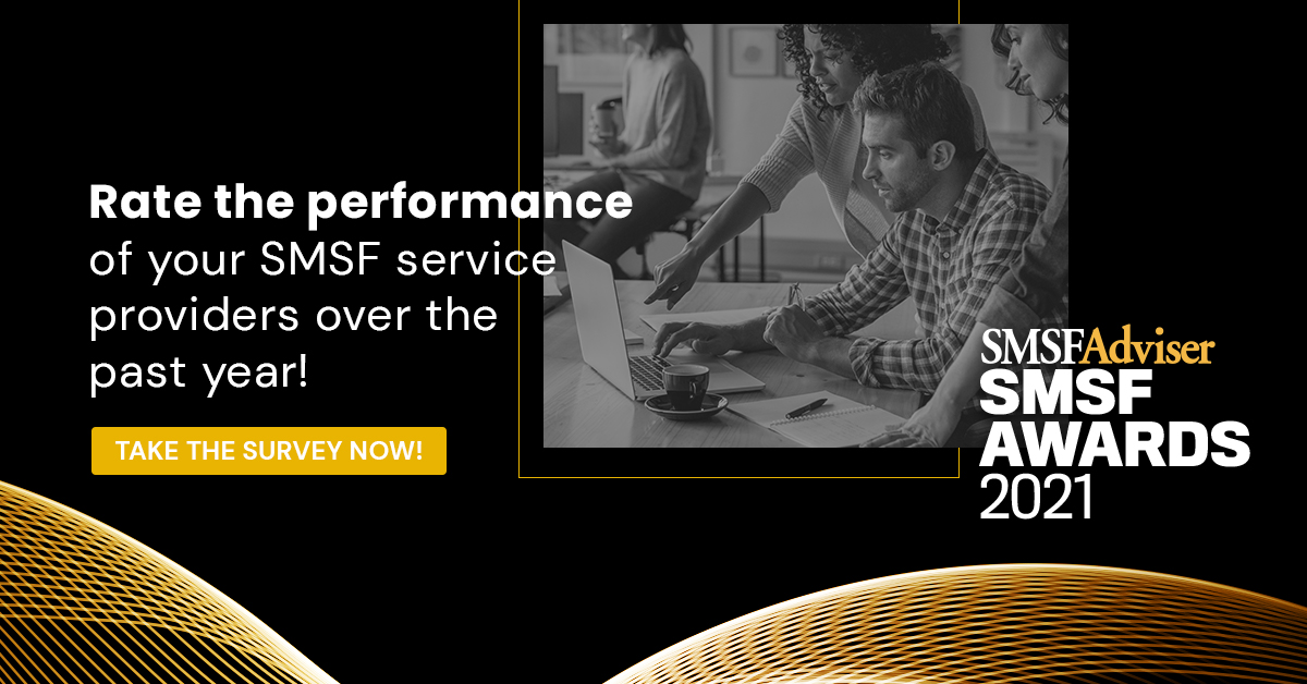 SMSFAdviser's tweet photo. Give your service providers the recognition they deserve! We are evaluating the performance of best-performing Australian operators servicing SMSF professionals. Vote for them at the SMSF Awards today! https://t.co/X7efWxc06D 
#smsfawards #recognition https://t.co/0EiyXQSDmh