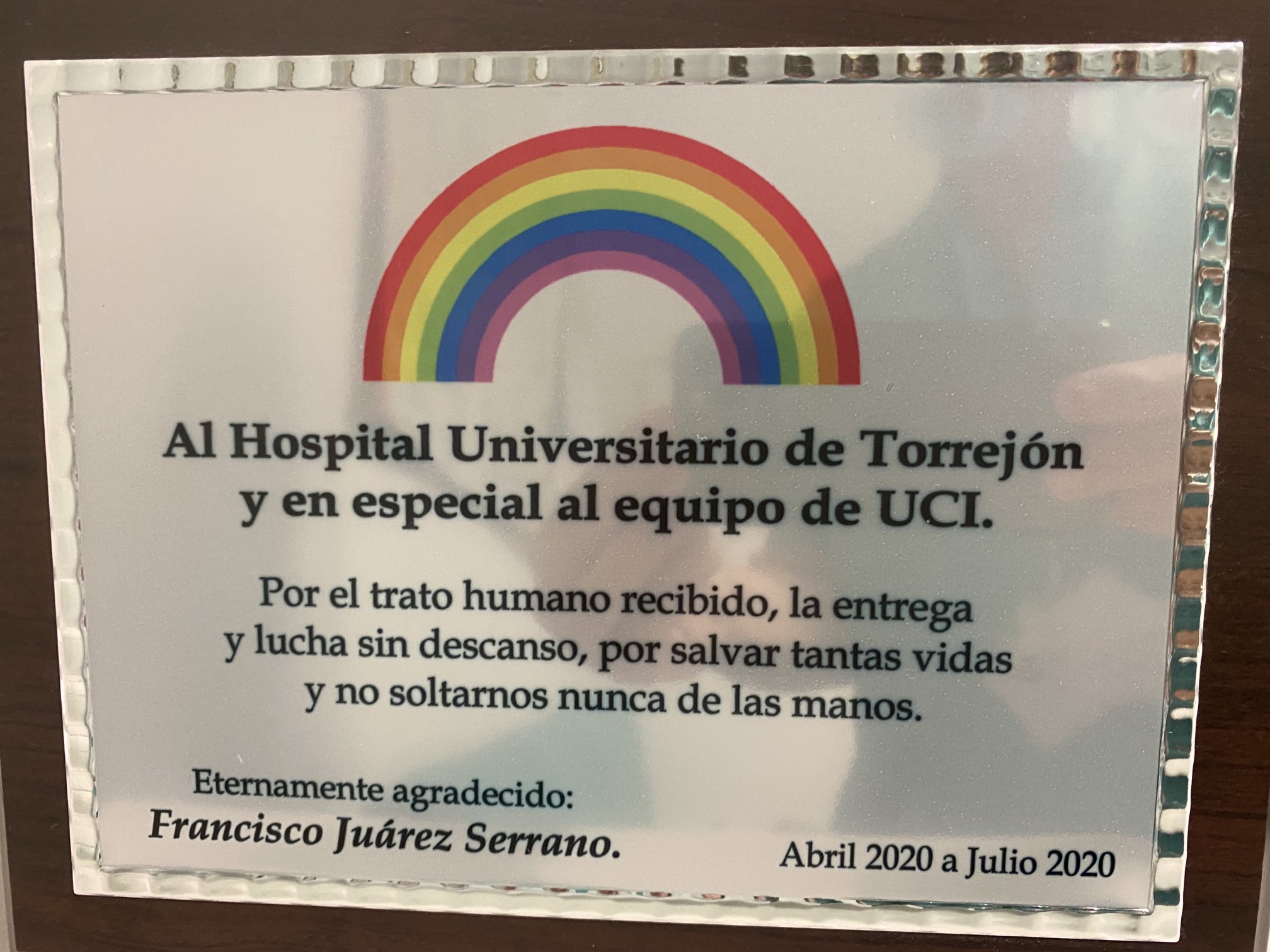 Foto cedida por Hospital de Torrejón