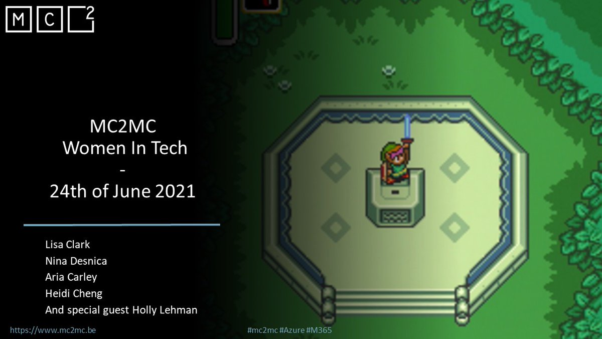 mc2mcbe's tweet photo. 📣 Our next #mc2mc event, Woman in Tech, is scheduled on 📅 Thursday June 24th.

And we are thrilled to present our event line-up with @Lehman__Holly @lisaattheedge @Lady___Lovelace @ariaupdated and Heidi Cheng

📌 Details and registration: https://t.co/ph2638kqBd

#Azure #M365 https://t.co/6CtxgzrGgd