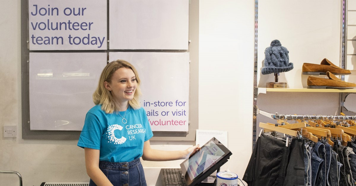 Hello, <a href="/JCPJobsPlusMore/">JCP Jobs Plus More</a> jobseekers! You can now support life-saving research while gaining new skills and boosting your CV. Become a volunteer at your local Cancer Research UK shop and help beat cancer one shift at a time! Find out more and sign up now: bit.ly/3i9ZsHp
