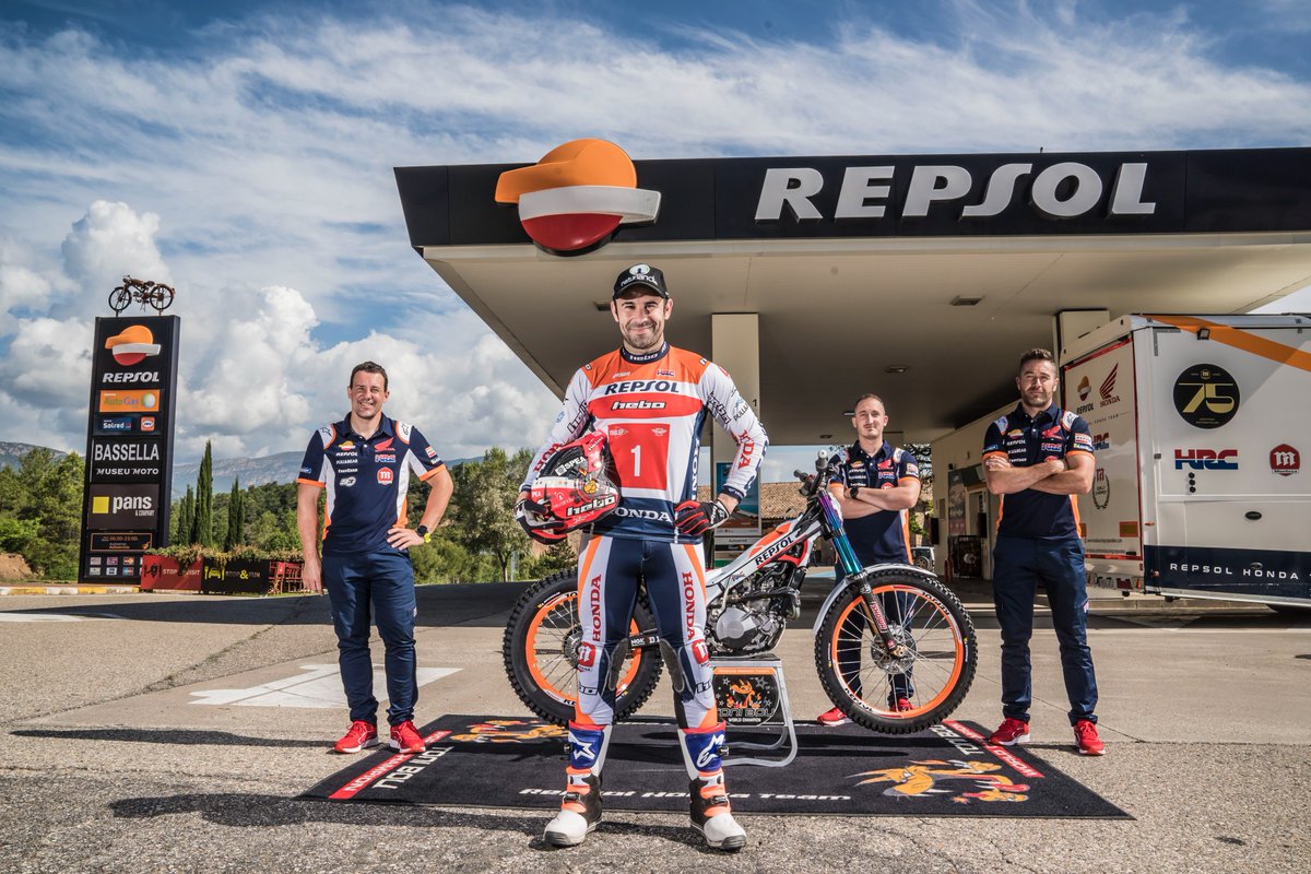Italia acoge el inicio del Mundial de TrialGP. El Repsol Honda Team, preparado para el máximo desafío! 💪

⤵️⤵️
trial.hondaracingcorporation.com/report/trialgp…