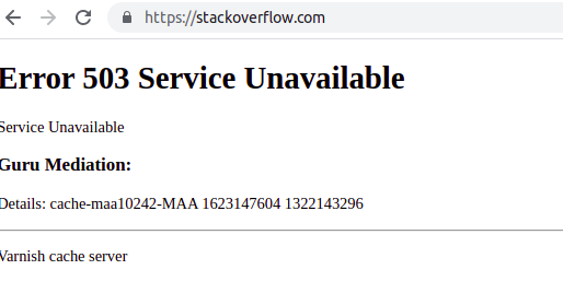 suraj_sahani_'s tweet image. #stackoverflowdown