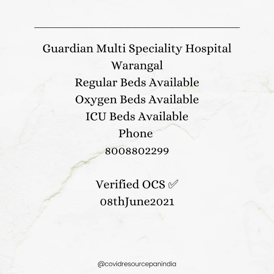 pspk_girl's tweet photo. #BedsAvailability
#Verified
#Covid19IndiaHelp
# #Covid19 #CovidResources https://t.co/dhL36E7F7G
