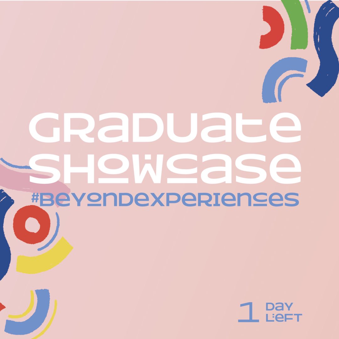 #beyondexperiences countdown continues! 🎊 Only one more day 👏🏻

#gsa #savethedate #glasgowschoolofart #graduatedesigners #productdesign #innovation #userleddesign #designthinking #servicedesign #speculativedesign