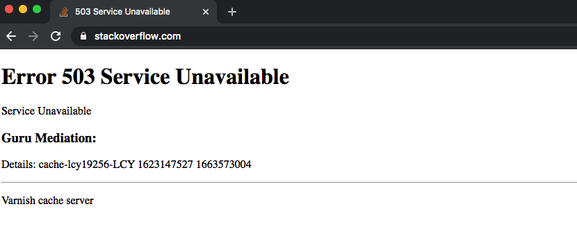 The internet has finally been sucked into a blackhole - nobody will ever be able to debug the #fastly issue 😱