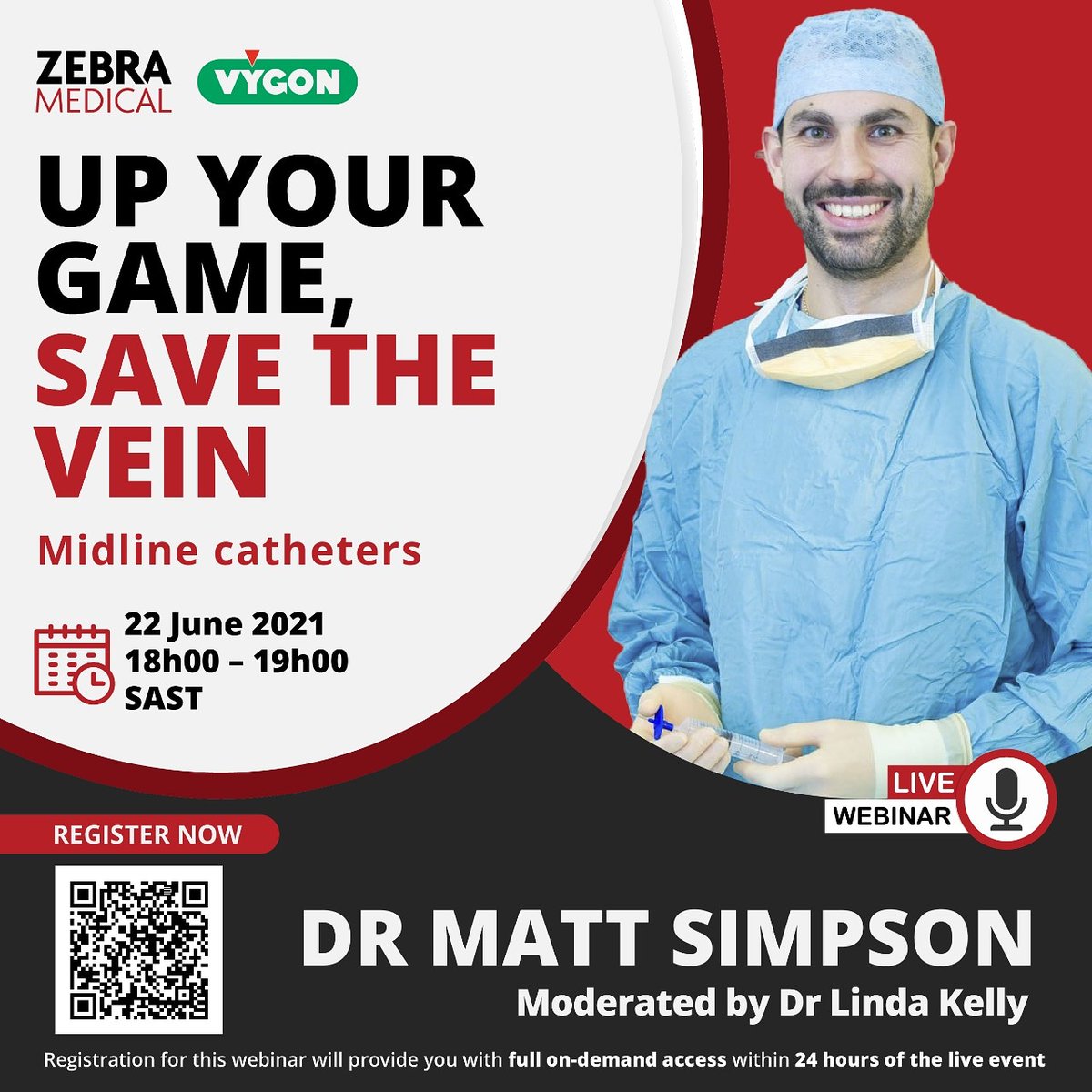 zebra_medical's tweet image. Don't miss out - Register today to watch live or on demand later - 1 CPD point. @mattjsimpson will share his expertise re an "Acute Line Service", device selection and benefits. Moderated by @LindajKelly277 us02web.zoom.us/meeting/regist…
#midlines #savethevein #vygon #patientfirst