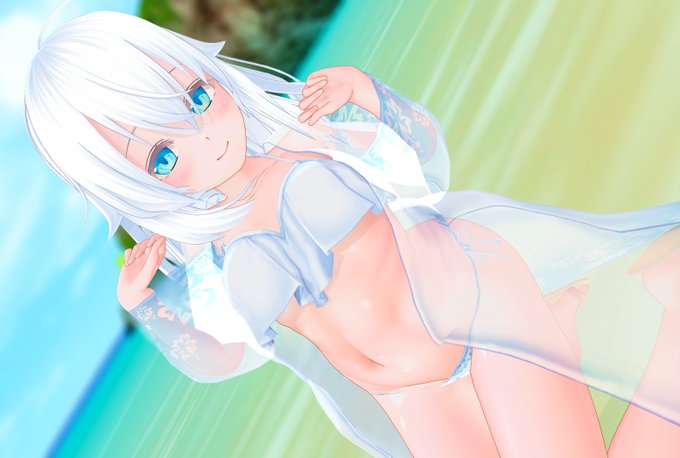 白髪ロリのtwitterイラスト検索結果