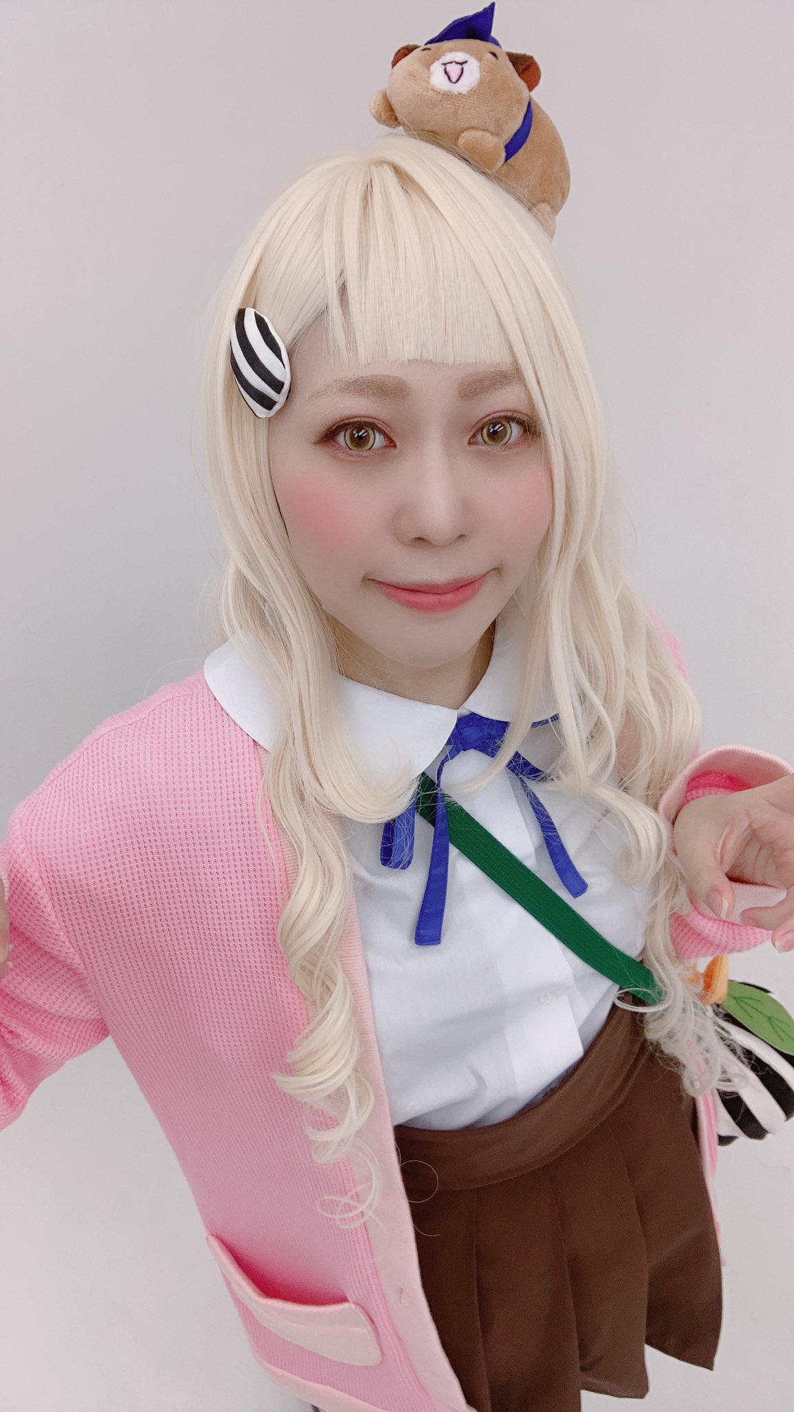 緑林シリーズ にじさんじ 町田ちま コスプレ ウィッグ - キャラクター
