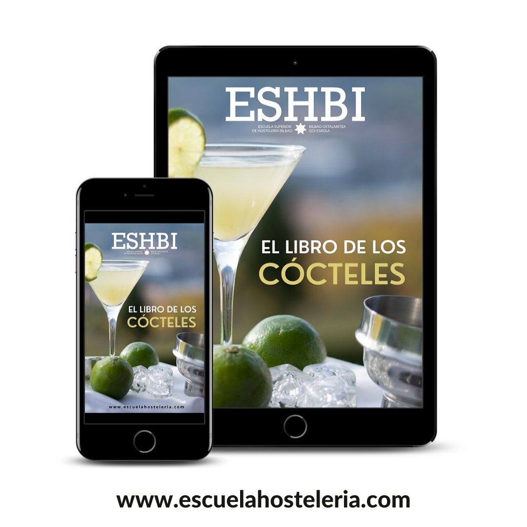 🍹🍸El ebook de cócteles de la Escuela Superior de Hostelería Bilbao. Recetas seleccionadas por los profesores de la escuela. [DESCÁRGATELO GRATIS] ➡️ ow.ly/MyKr50ED2dz

#Coctelería #RecetasCócteles #EscuelaHostelería #ESHBI #FpEuskadi #Restauración #Hostelería