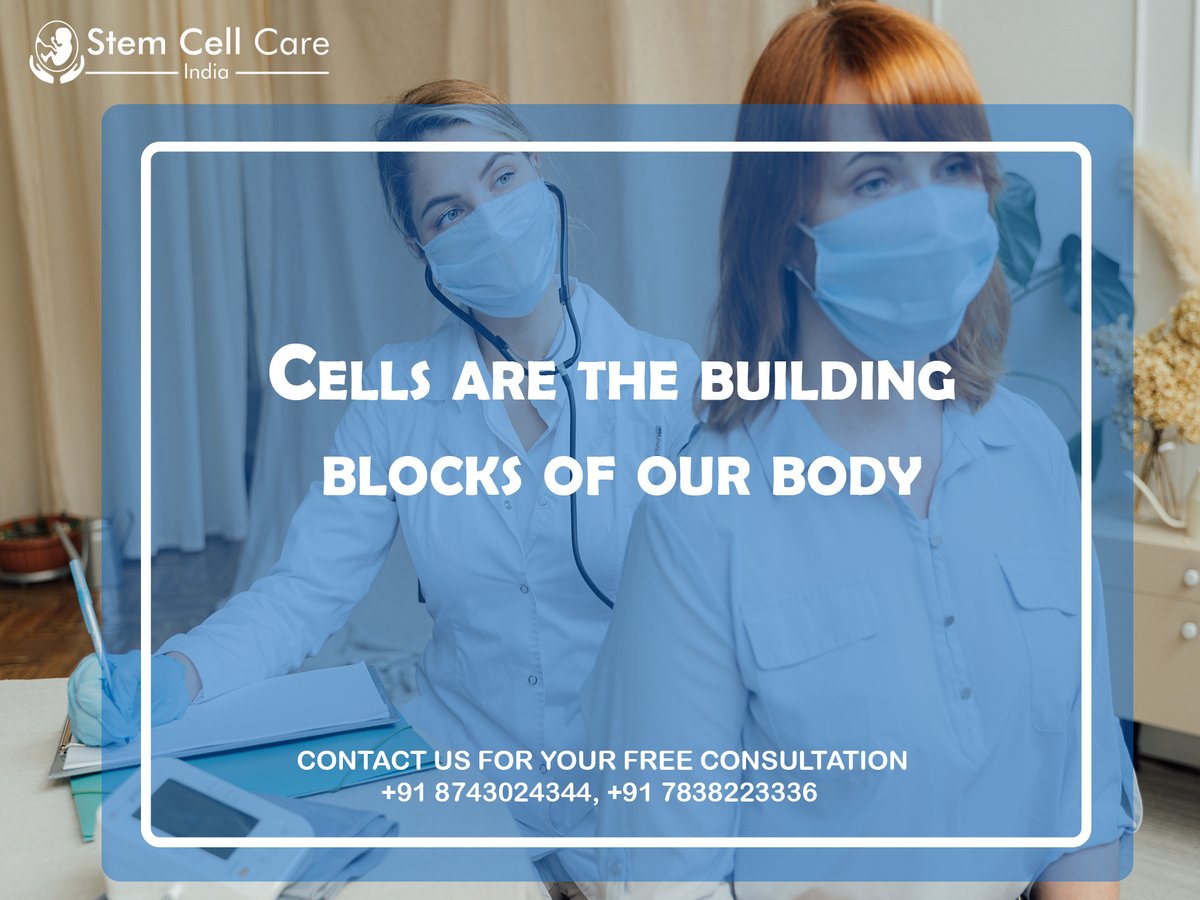 StemCellCare's tweet photo. Cells Are The Building Blocks of Our Body 

To know more about Stem Cell Treatment, visit https://t.co/UAO0Yl8dbF or Call us at 8743024344 or write an email to info@Stemcellcareindia.com
#Transplant #cheap #stemcellcenter  #newtechnique #repairtissue #damagedtissue #repair https://t.co/PEzGAO42mP