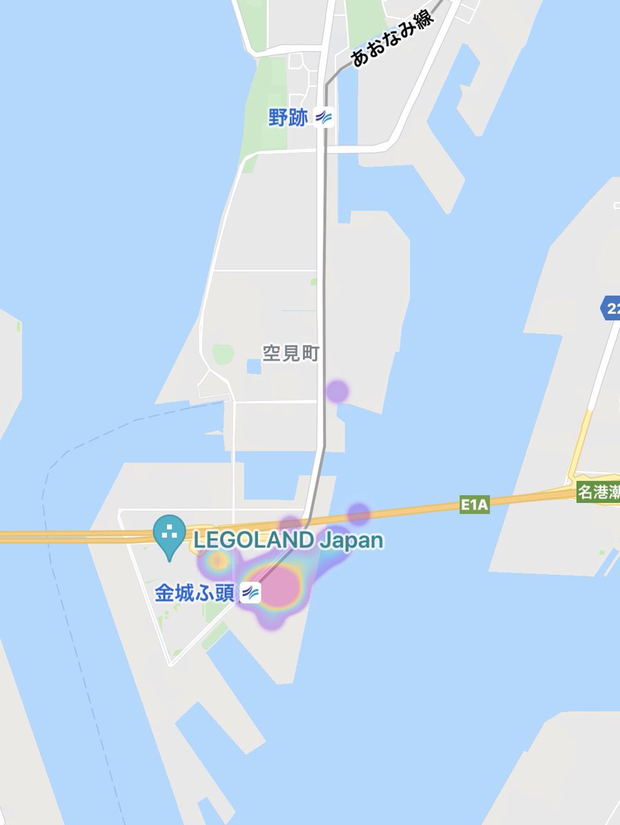 あっくん Z على تويتر Googleフォトの地図から検索する機能で大体どの場所で頻繁に写真撮るかの度合いが見れておもろいw 俺の場合その軌跡がしっかり東海道新幹線のルートになっててビビったw